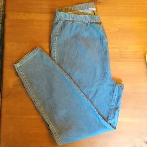 Just My Size Vintage Stretch Denim Pull-On Pants